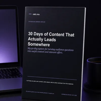 30 Days of Content That Actually Leads Somewhere