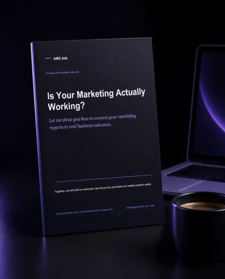 Is Your Marketing Actually Working? – free PDF workbook by Madalina Gherman